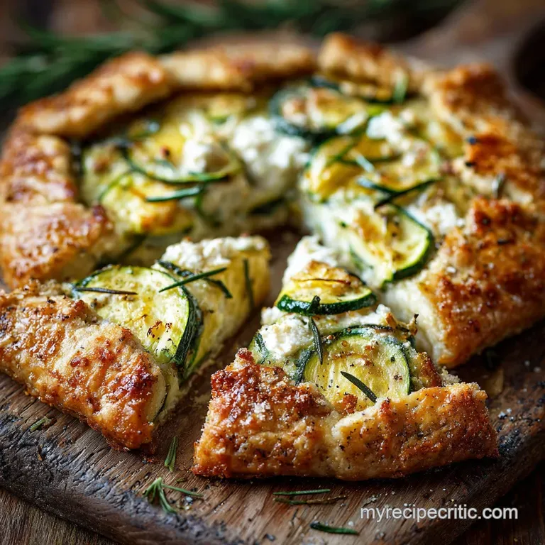 Zucchini Ricotta Galette: The Crispiest Summer Vegetable Tart
