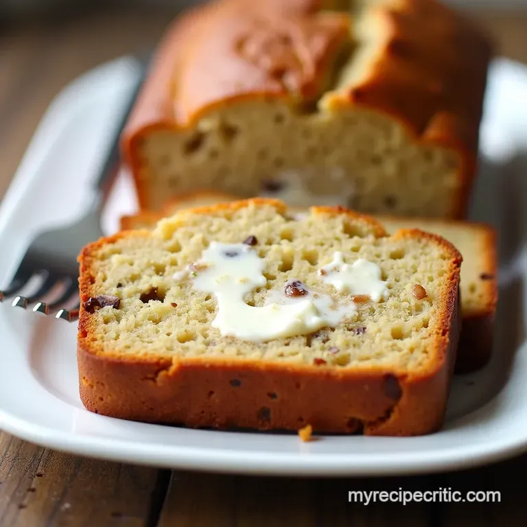 The Ultimate Tender Tangy Banana Sour Cream Loaf