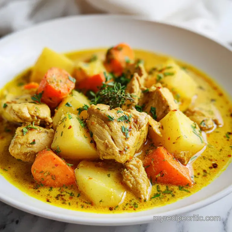 Thai Yellow Chicken Curry Stovetop: Silky and Golden