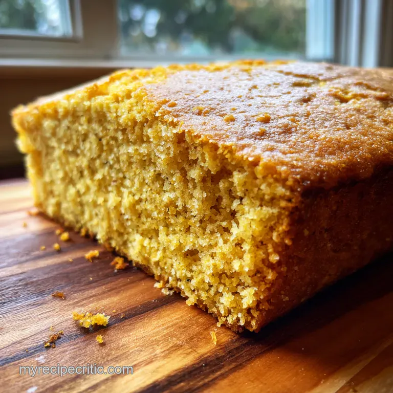 The Fluffy Yank Tank Brown Butter Buttermilk Sweet Cornbread presentation