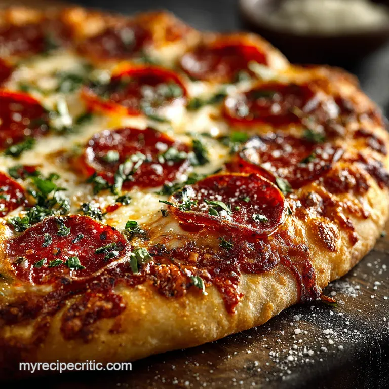 The Proper Homemade Pizza presentation