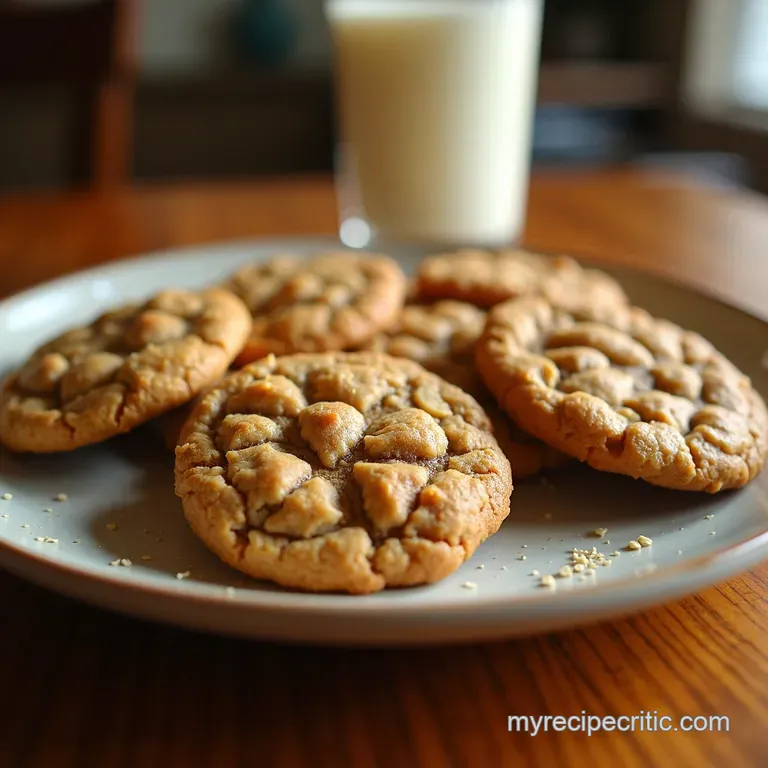 The Quintessential Chewy Oat Cookie presentation