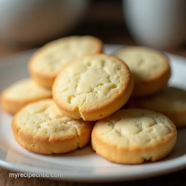 The Best 3Ingredient Buttery Shortbread Cookies