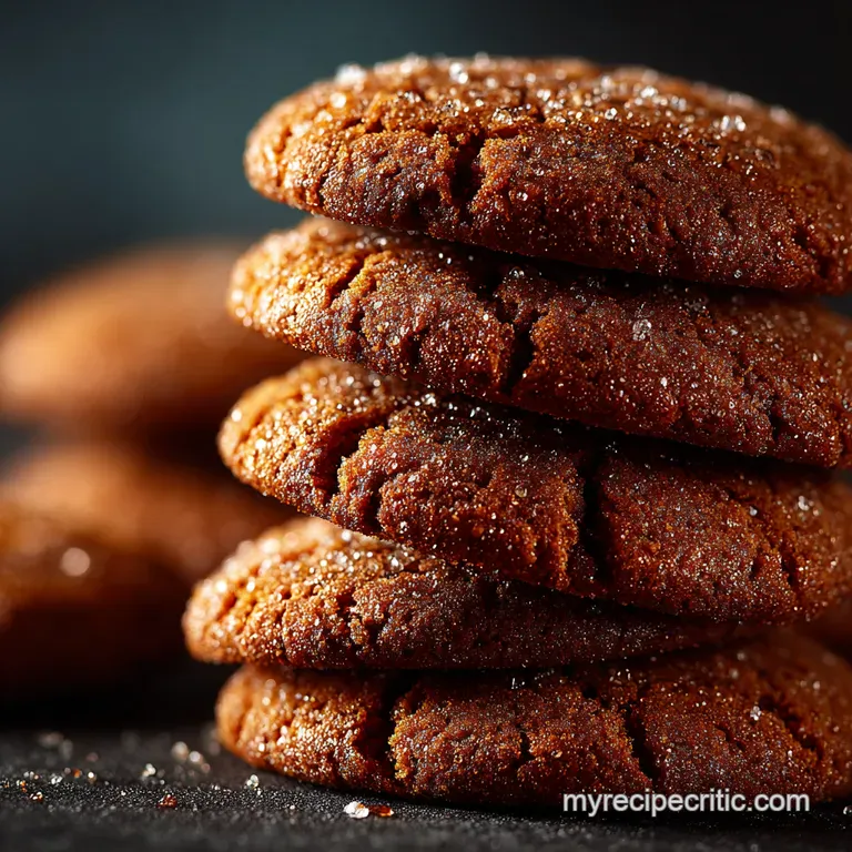 The Spice Merchants Soft Molasses Kiss Cookies presentation