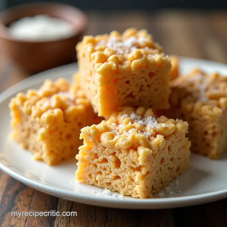 Brown Butter Sea Salt Rice Krispy Treats Recipe