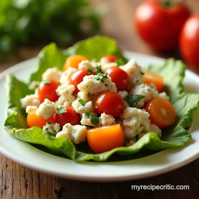 The Ultimate Coastal Crab Salad presentation