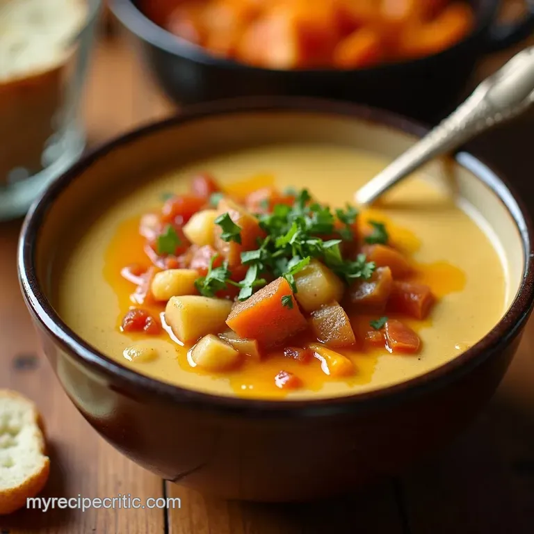 The Ultimate Easy Baked Potato Soup Loaded Comfort in a Bowl presentation