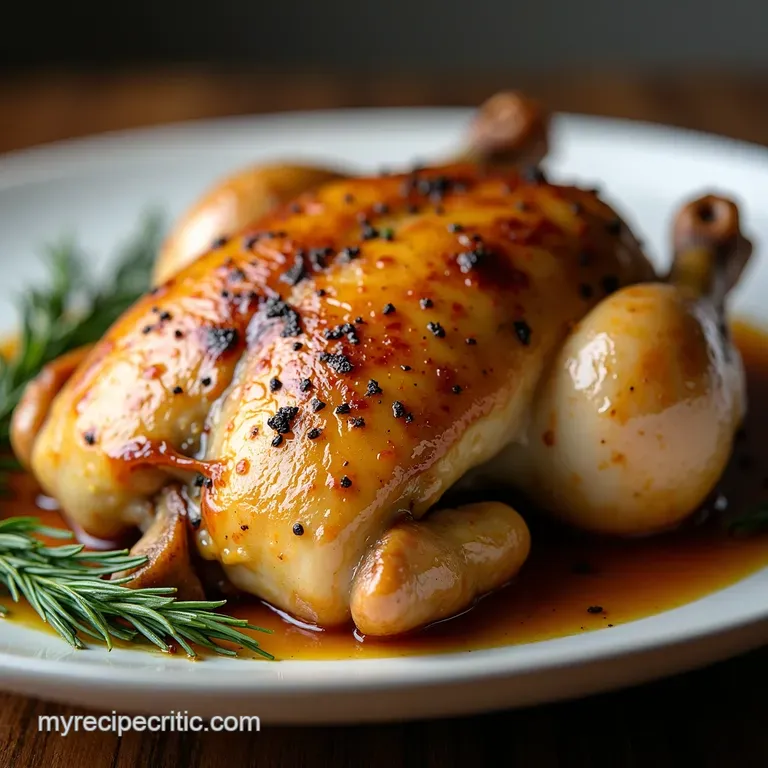 The Ultimate Garlic Herb Roasted Chicken