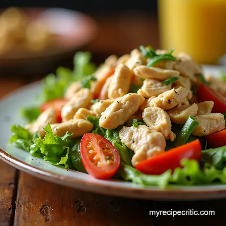The Ultimate Homemade Chicken Salad Classic Comfort Elevated Flavors presentation