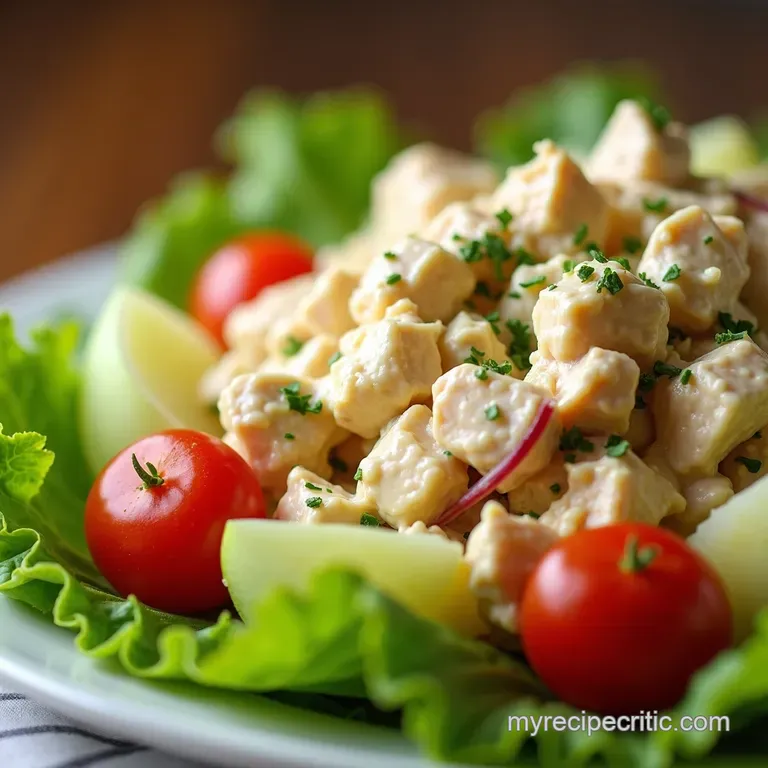 The Ultimate Homemade Chicken Salad Creamy Flavorful Ready in Minutes