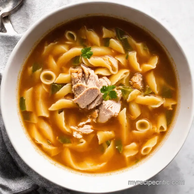 The Ultimate Homemade Turkey Noodle Soup A Comfort Classic