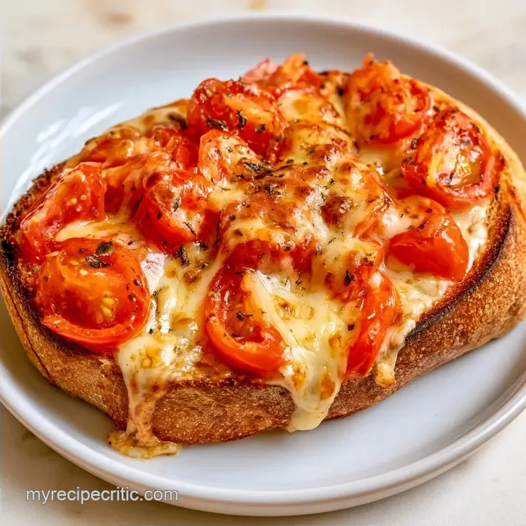 Toasted Tomato Sandwich with Sourdough