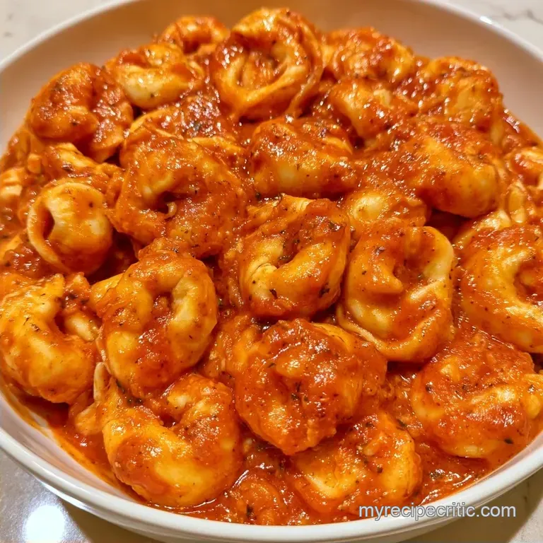 Tortellini Tomato Sauce: Healthier 15-Minute Meal