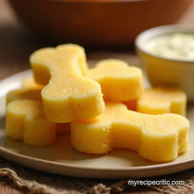 Tropical Tailwaggers Homemade Pineapple Dog Treats presentation