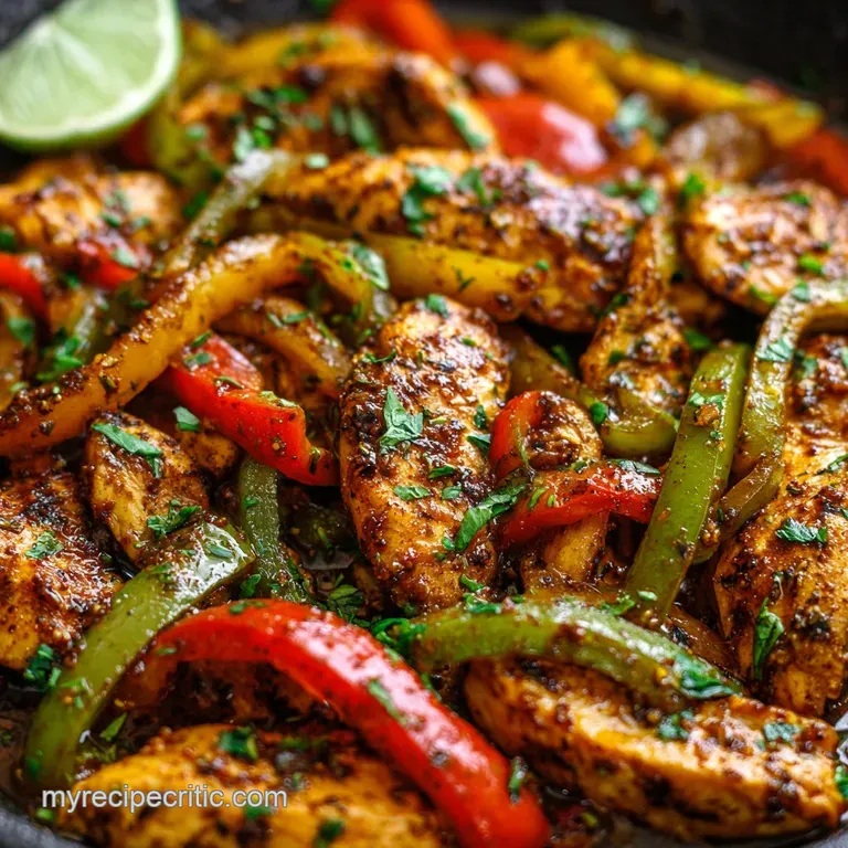 Chicken Fajita Marinade: The Ultimate Restaurant-Quality Flavour Bomb