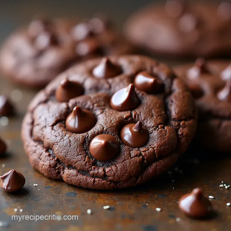 Death by Chocolate The Ultimate Double Chocolate Chip Cookies