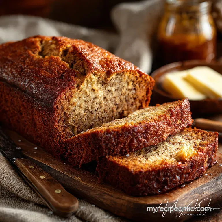 The Ultimate Buttery Brown Sugar Banana Bread
