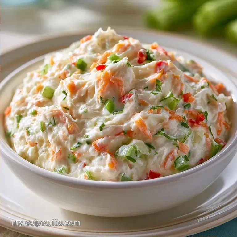 Veggie Cream Cheese Spread in 10 Minutes