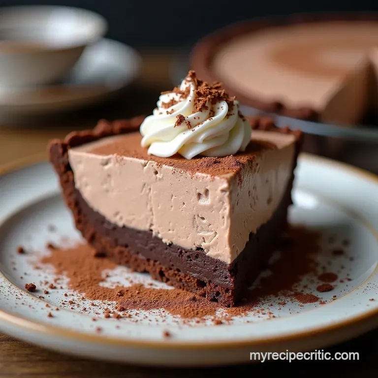 Best Homemade Chocolate Cream Pie Recipe Velvety Rich