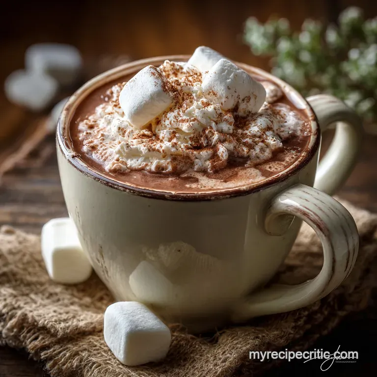 Homemade Hot Cocoa Mix: the Proper Job Rich Velvety Chefs Blend presentation