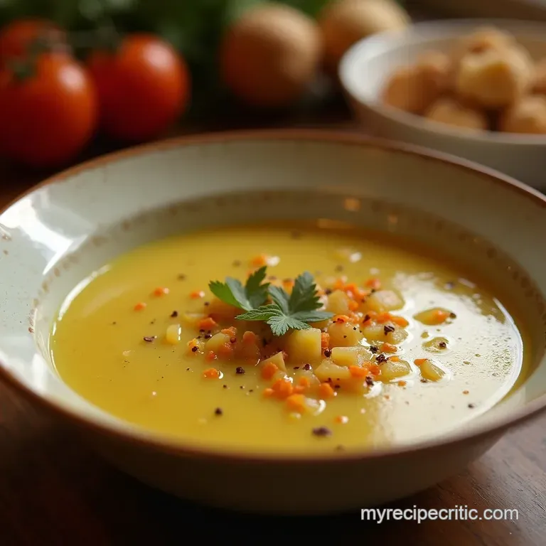 The Ultimate Velvety Potato and Leek Soup A Guide to Cozy Comfort presentation