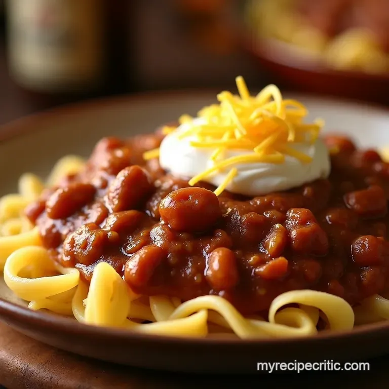 Wendys Slow Cooker Chili a Cozy Copycat presentation