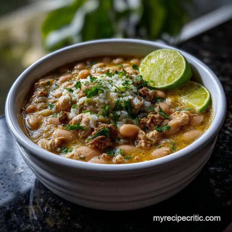 White Chicken Chili Slow Cooker Recipe