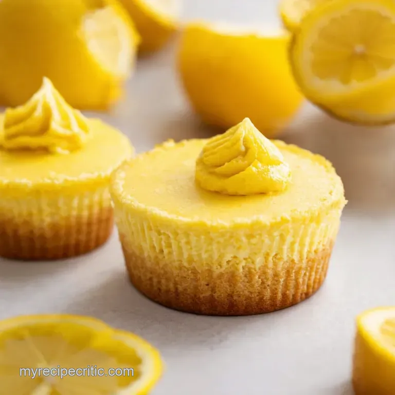 Zesty Lemon Dream Bites Mini Cheesecakes to Make You Smile
