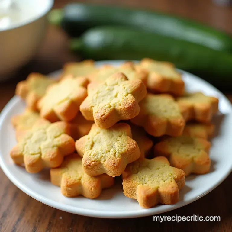 Zucchini Pup Biscuits A Healthy Homemade Treat